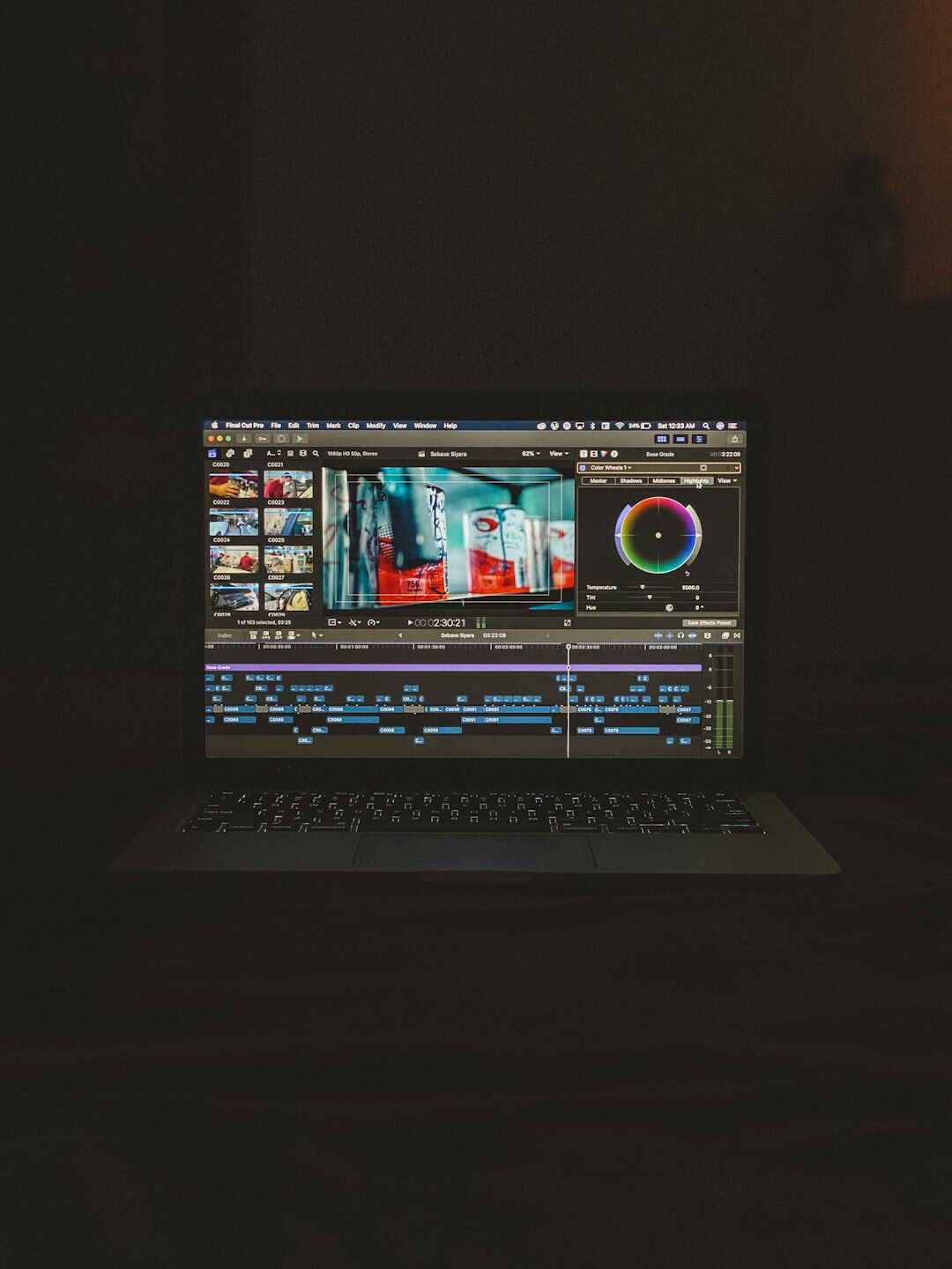 Portrait of a video editing and post production specialist
